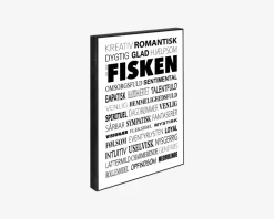 Klods Fisken 15x21 cm