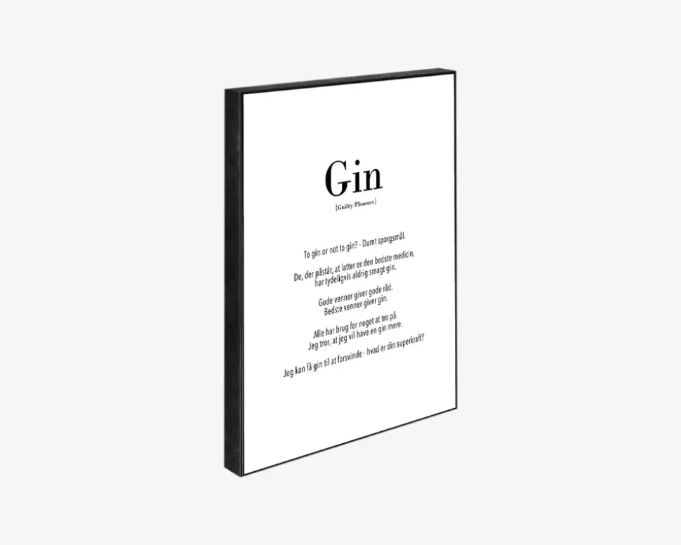 Klods Gin 15x21 cm