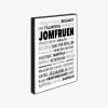 Klods Jomfruen 15x21 cm