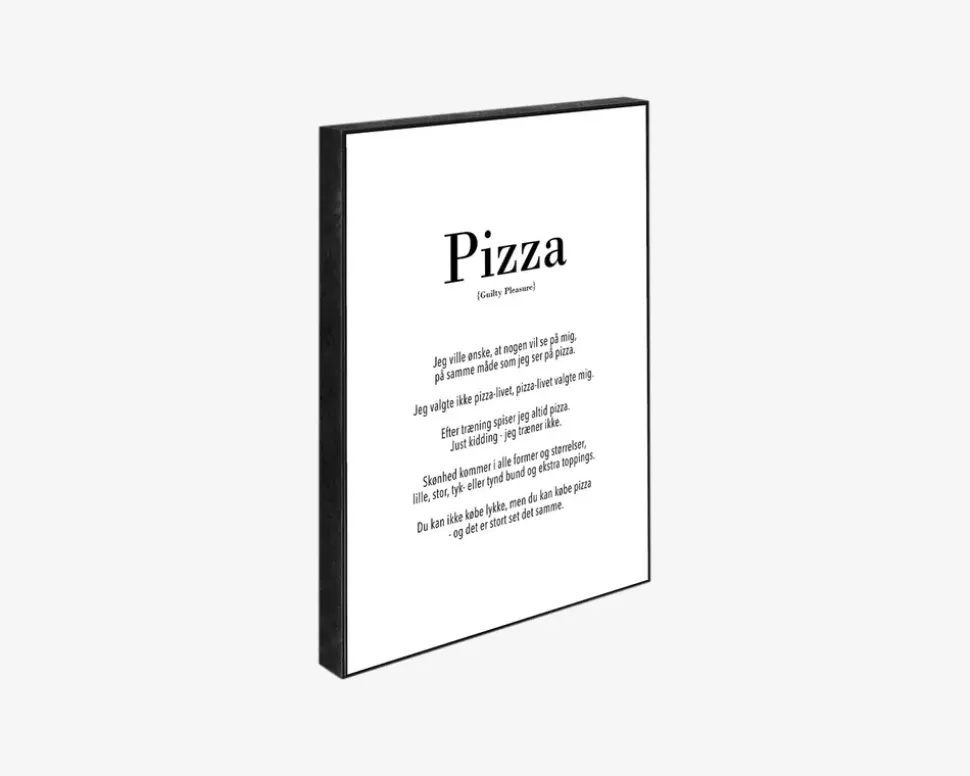Klods Pizza 15x21 cm