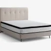 Komplet Continentalseng 140 x 200 cm beige