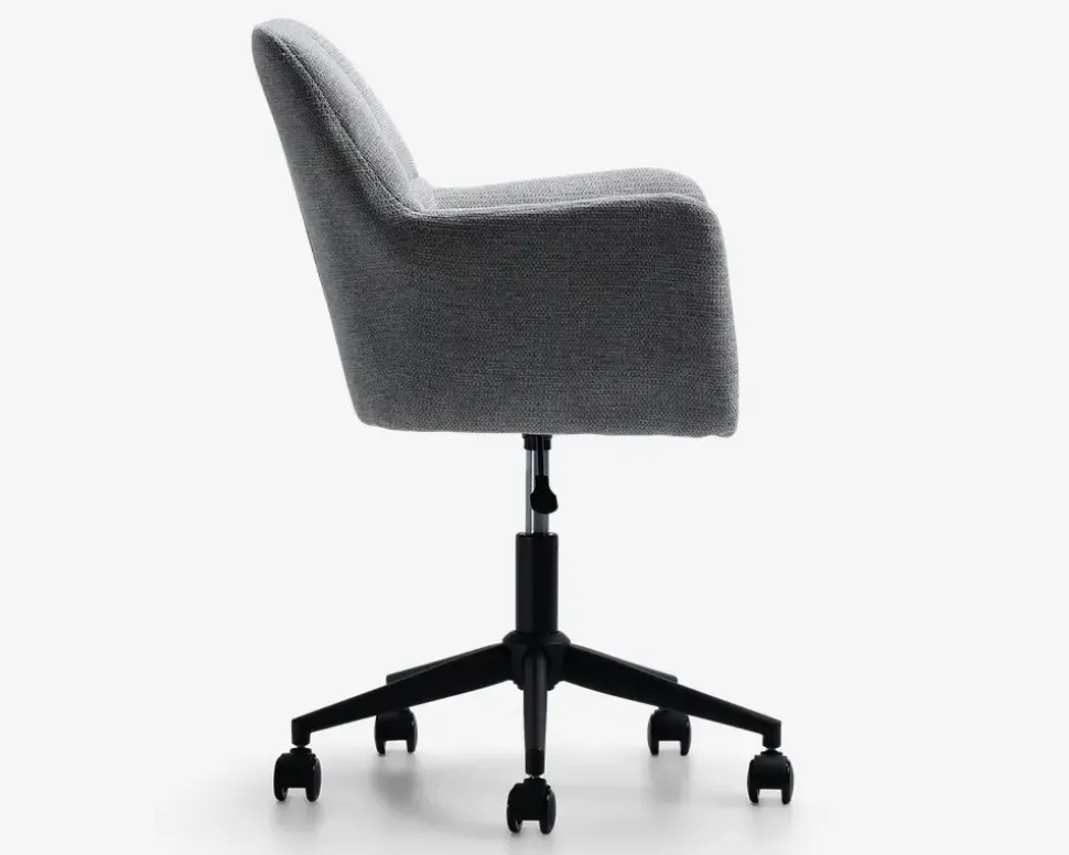 Kontorstol beige møbelstof