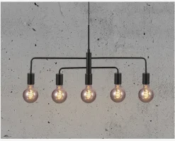 Langbordspendel Gloom Sort E27
