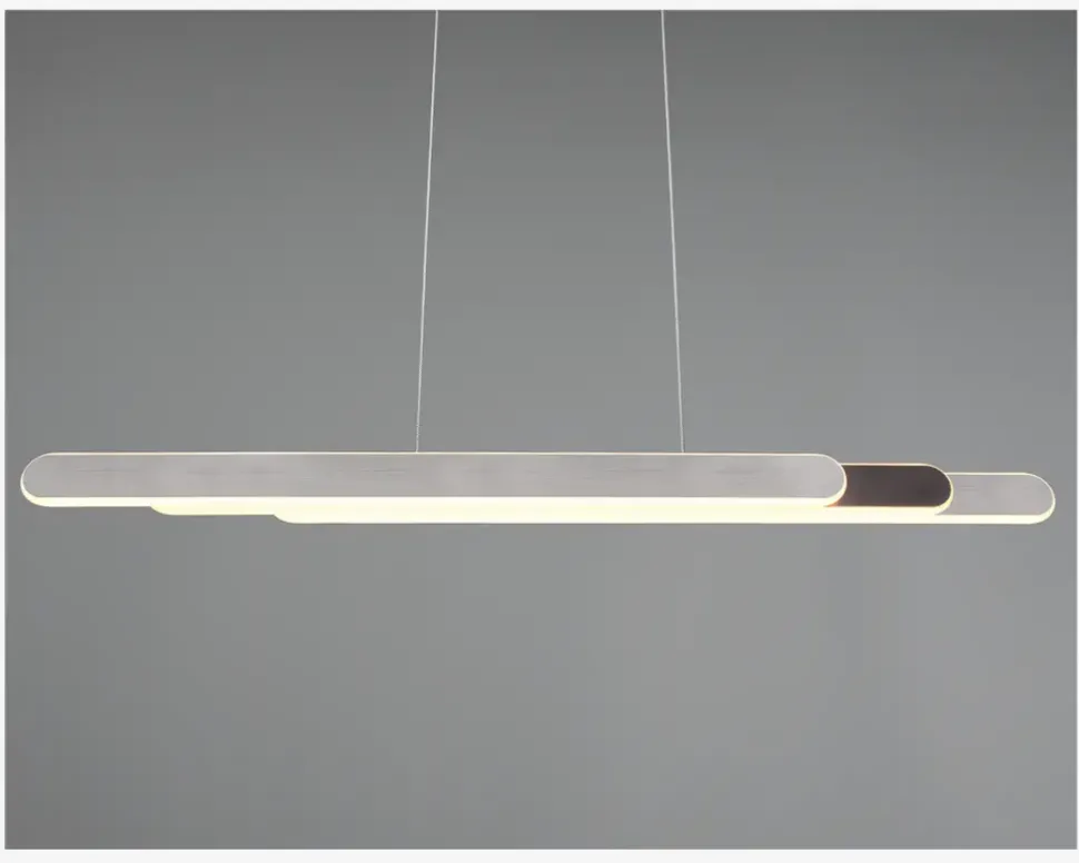 Langbordspendel Helios Børstet Alu L.130 cm