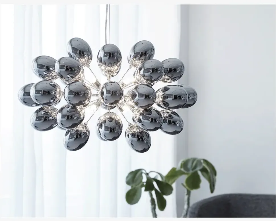 Loftlampe Astralis Krom Ø.74 cm