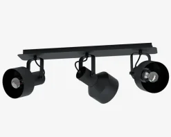 Loftlampe Casibare 3 Sort