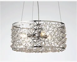 Loftlampe City Krom Ø.42 cm