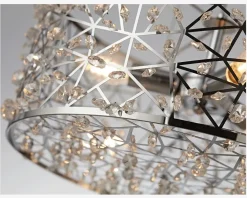 Loftlampe City Krom Ø.42 cm