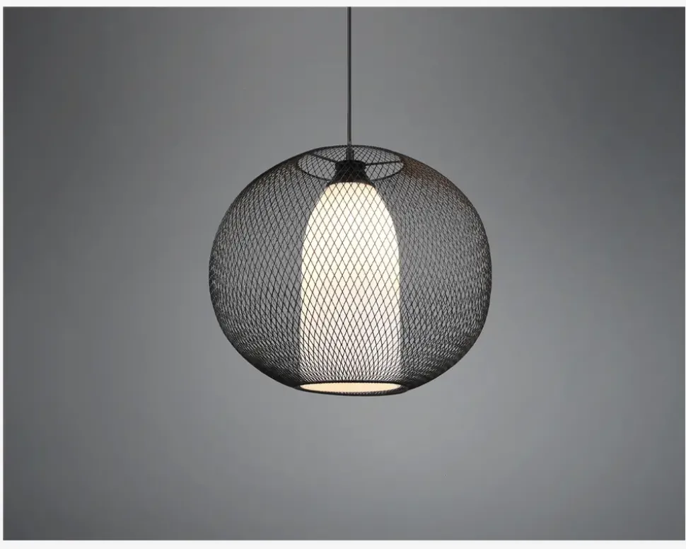 Loftlampe Filo Sort Ø.40 cm