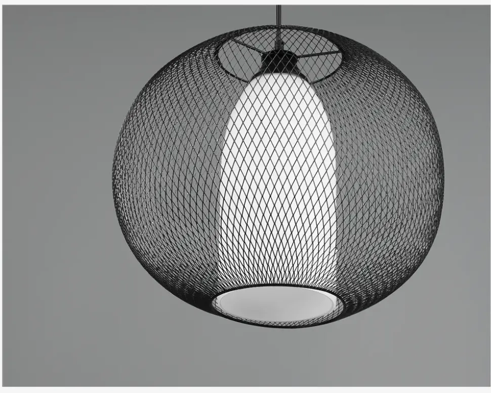 Loftlampe Filo Sort Ø.40 cm