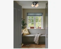 Loftlampe Milford mini 3xE14 sort