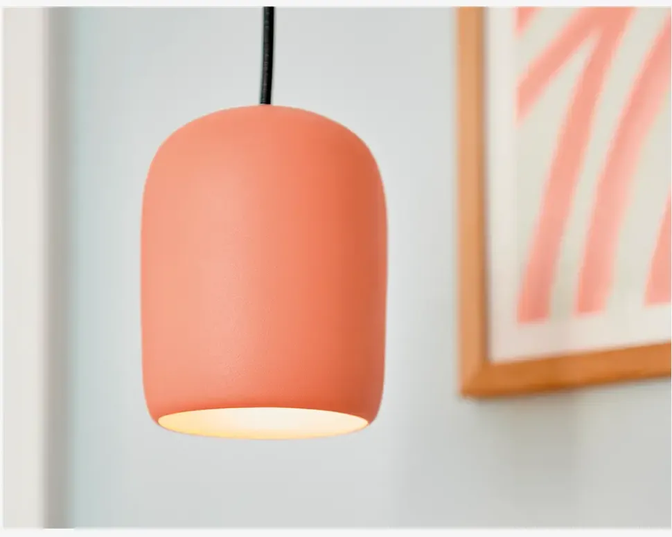 Loftlampe Notti Ø.10 cm Terracotta