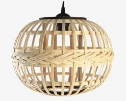Loftlampe rattan natur Ø.32 cm