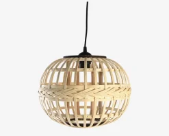 Loftlampe rattan natur Ø.32 cm