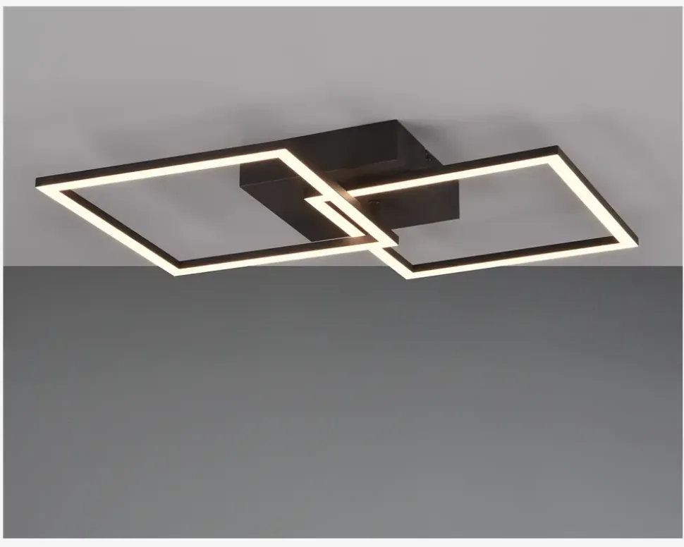 Loftlampe Trial 2 Sort L.44,5 cm