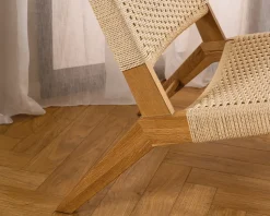Loungestol Carson massiv eg