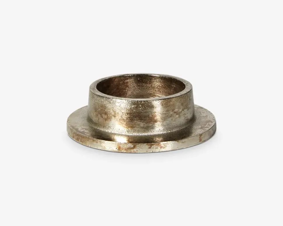 Lysestage Alu Antik Ø.10 cm