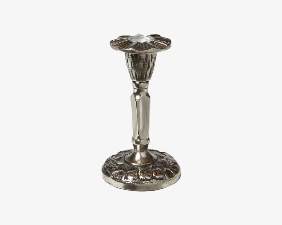Lysestage Barok Antik H.11cm