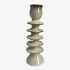 Lysestage sand H.16,5 cm