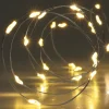 Lyskæde sølv 20 LED L.100 cm