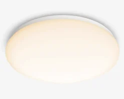 Moire loftlampe hvid 17W Ø.32 cm