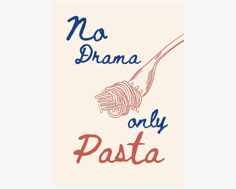 No drama only pasta