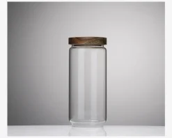 Opbevaringsglas med låg 1000 ml