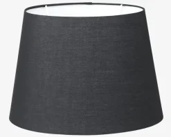 Oval Skærm H. 25 cm Sort