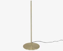 Peak Gulvlampe Plast Messing H.145 cm