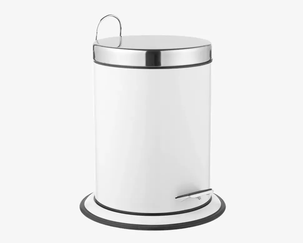 Pedalspand 5 l Hvid