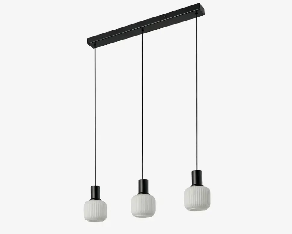 Pendel Milford Mini 3xE14 Sort