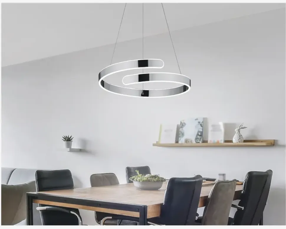 Pendel Parma Krom Ø.50 cm