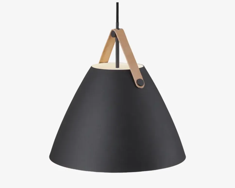 Pendel Strap Ø. 36 cm. Sort