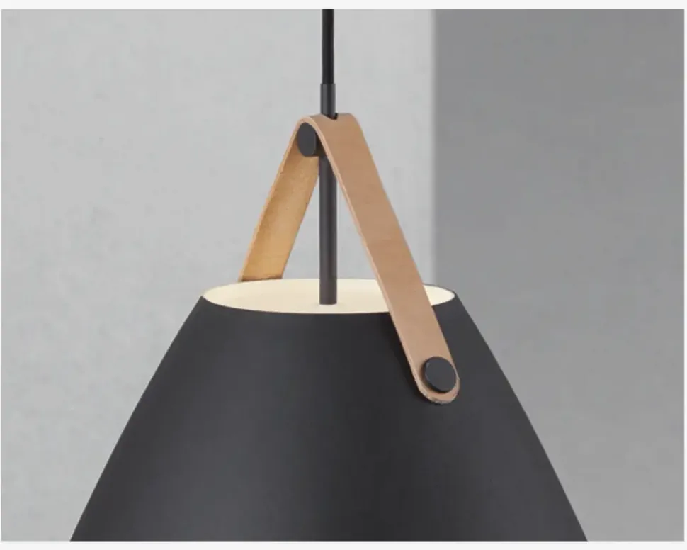 Pendel Strap Ø. 36 cm. Sort