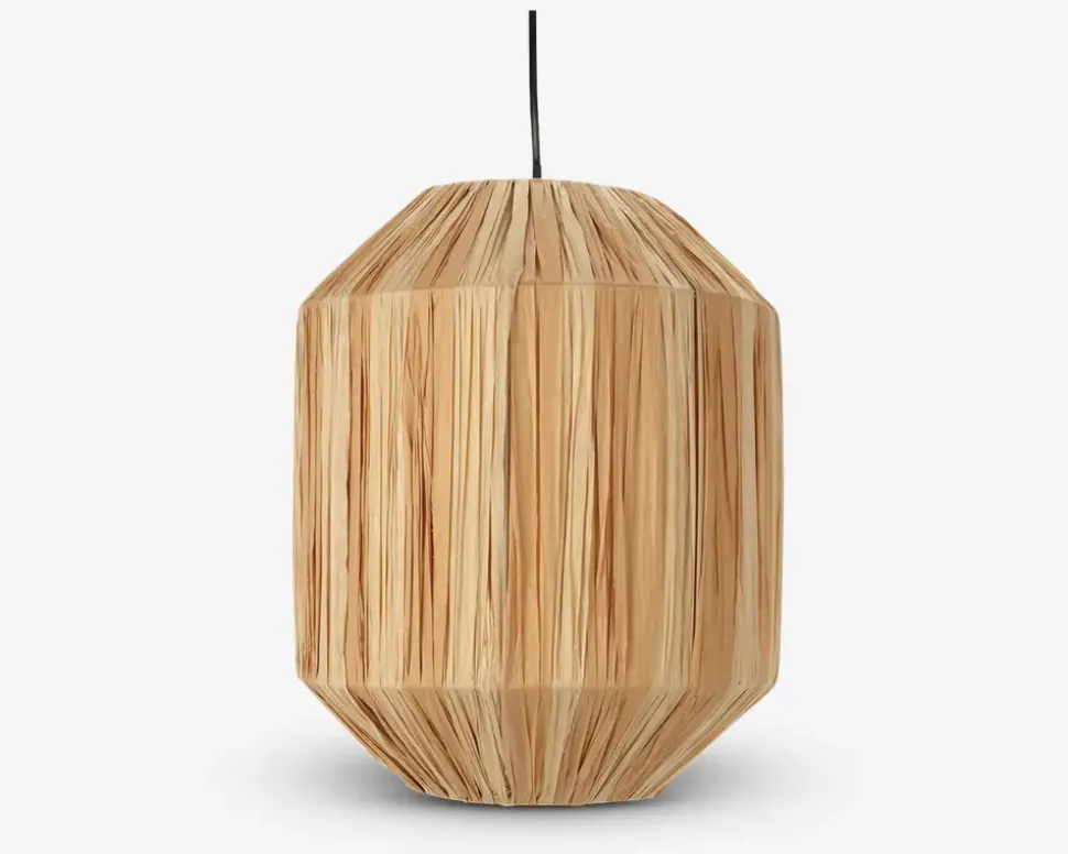 Pendel Vævet Papir Natur Ø.29 cm