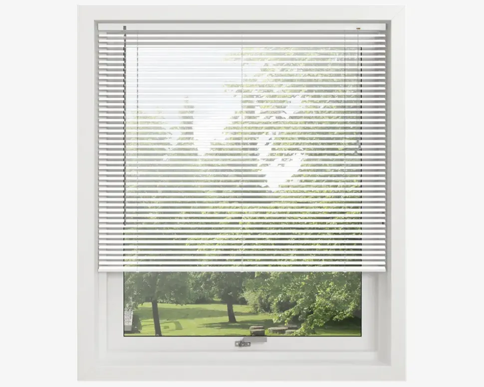 Persienne Aluminium Hvid L.130 cm