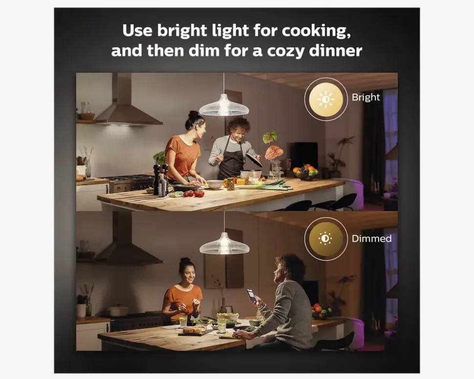 Philips Hue Pære Classic Standard