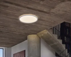 Plafond Ultra Slim Backlight hvid Ø.40 cm