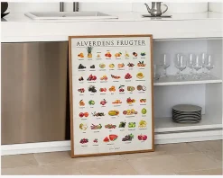 Plakat Alverdens Frugter