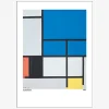 Plakat Composition - Piet Mondrian