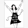 Plakat I Kiss Better Than I Cook