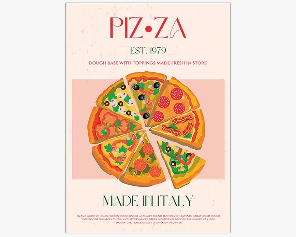 Plakat Pizza