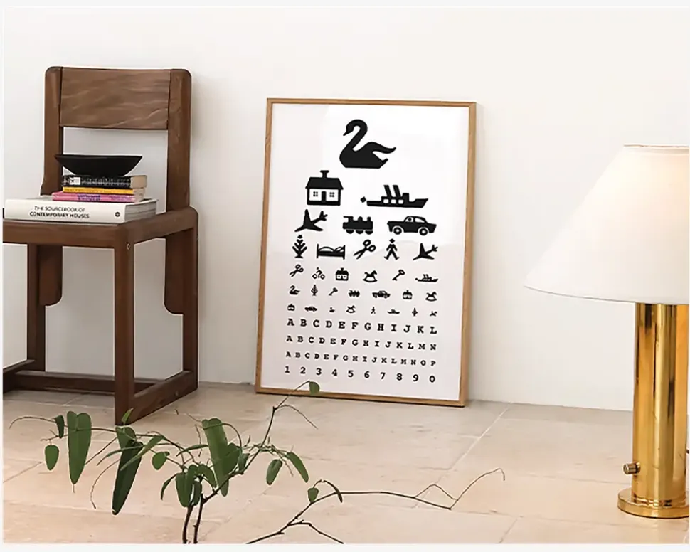 Plakat Retro Synstavle