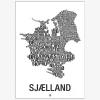 Plakat Sjælland