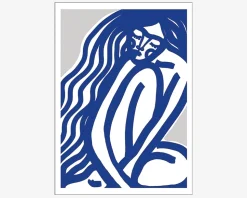 Plakat The Silence Blue