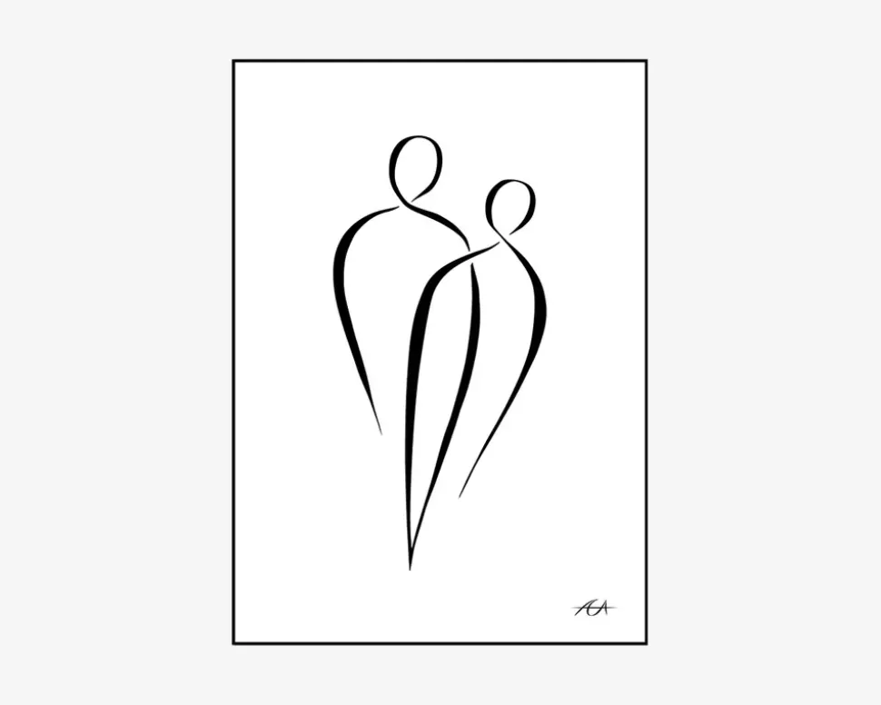 Plakat 50 x 70 cm 2 Sammen