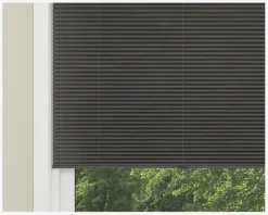 Plisse Gardin Touch 90x210 cm Grå