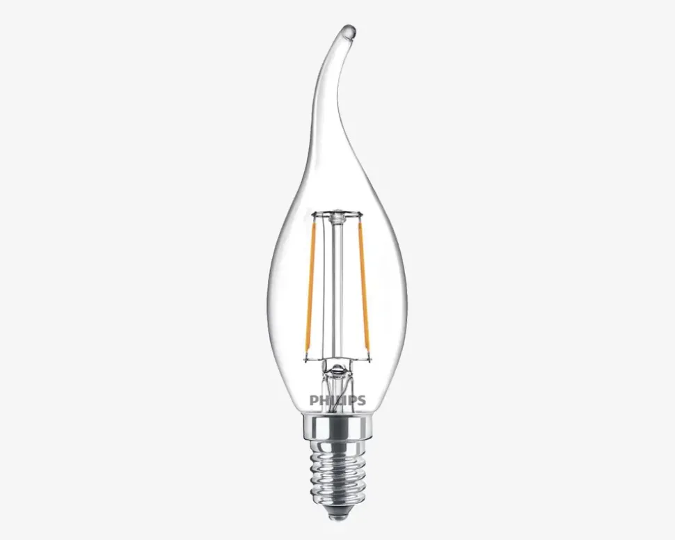 Pære Filament Bøjet E14 25W