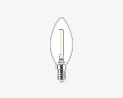 Pære Filament Kerte E14 15W