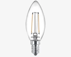 Pære Filament Kerte E14 25W 2-Pak